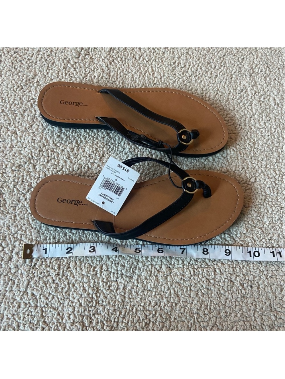 ☀️ George ☀️ basic flip flops - Picture 4 of 4